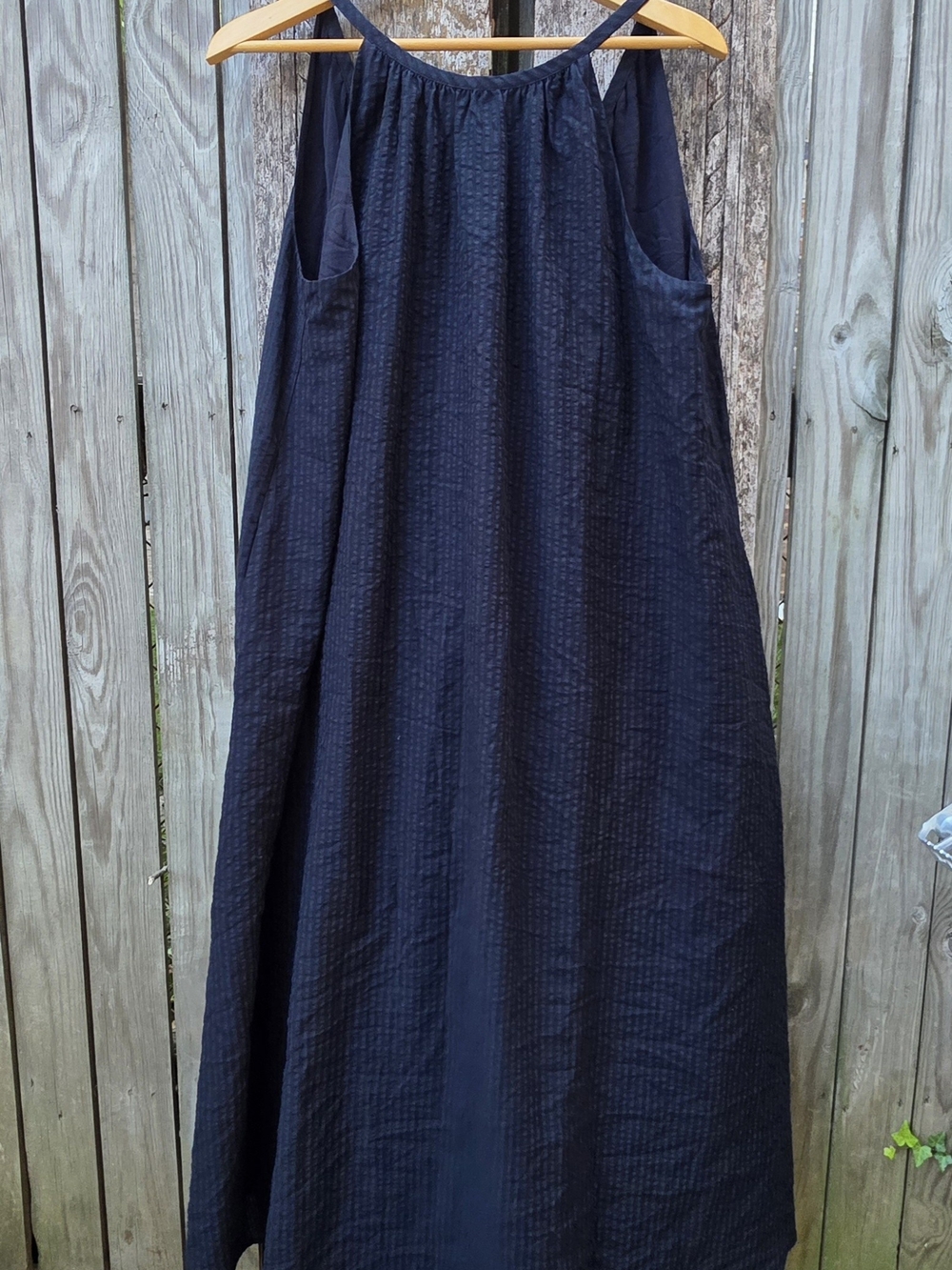 Jenni Kayne Drift Dress Black Halter Maxi Sleeveless Silk Blend  NWT - Picture 5 of 14